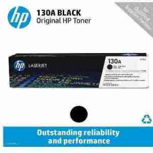 HP 130A Black LaserJet Toner Cartridge - CF350A