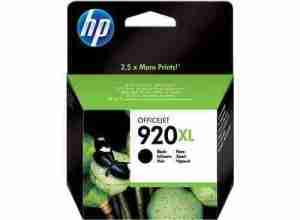 HP 920XL High Yield Black Original Ink Cartridge (CD975AE)