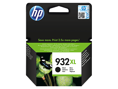 HP 932XL High Yield Black Original Ink Cartridge (CN053AE)