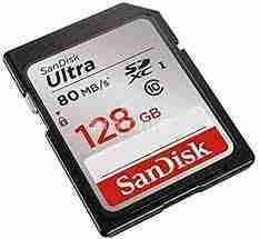 SanDisk 128GB Ultra UHS-I SDXC Memory Card (Class 10)-SDSDUNC-128G-GN6IN