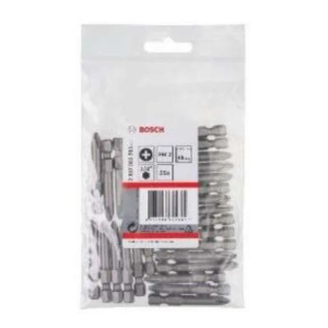 BIT SCREW 25PC 49MM STAR PH2 (2607002503)