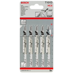 JIGSAW BLADE T111C WOOD 5PCS (2608630033)